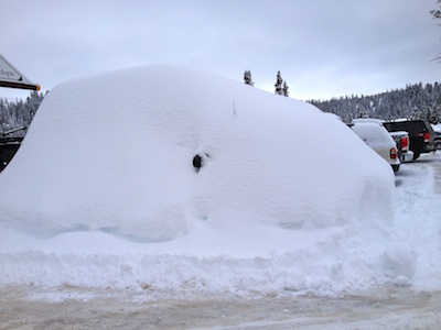 Targhee Snow Pile